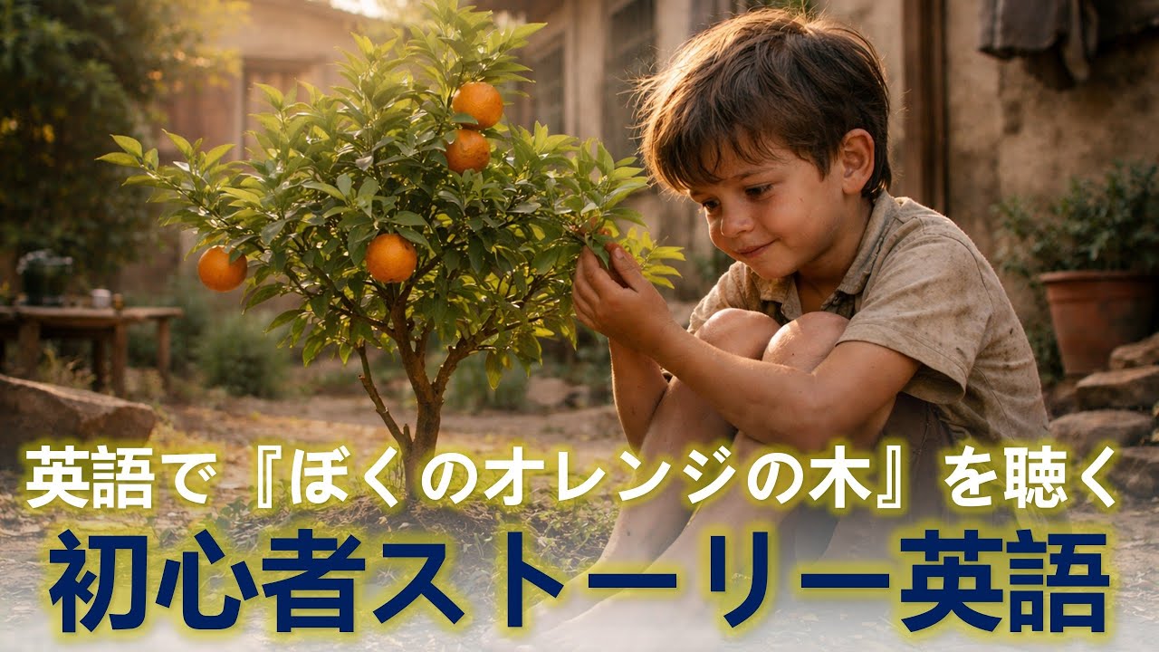 英語で『ぼくのオレンジの木』を聴く | 世界の物語で英語を学ぶ📖