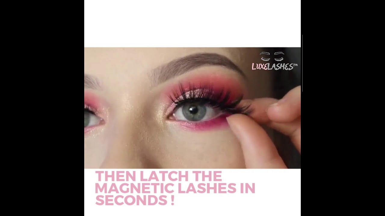 INTRODUCING LUXELASHES MAGNETIC EYE LINER AND LASHES KIT