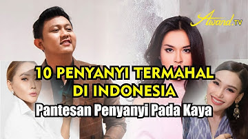 10 Penyanyi Termahal di Indonesia | Pantesan Penyanyi Pada Kaya Ternyata Bayarannya Gede