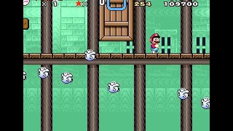 Super Mario World Custom Level: Eerie Haus