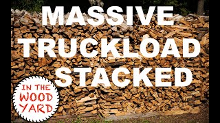 #311  Stacking Firewood on pallets with pallet ends