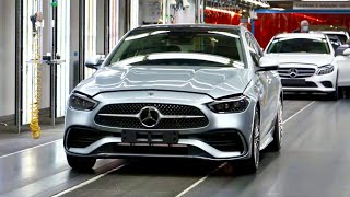 New MERCEDES C-Class 2022 - start of PRODUCTION in Germany