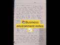 📚Business Environment _1 Minute Revision🚀📈#shorts #commerce