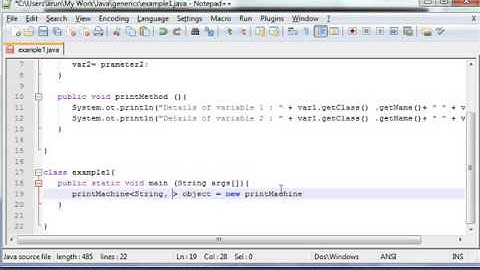 Learn Java in Hindi 40   Two Type Variables in Generics learning java