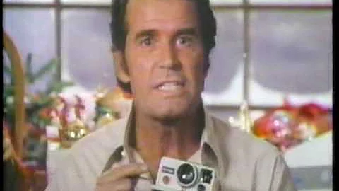 James Garner & Mariette Hartley Polaroid Christmas...
