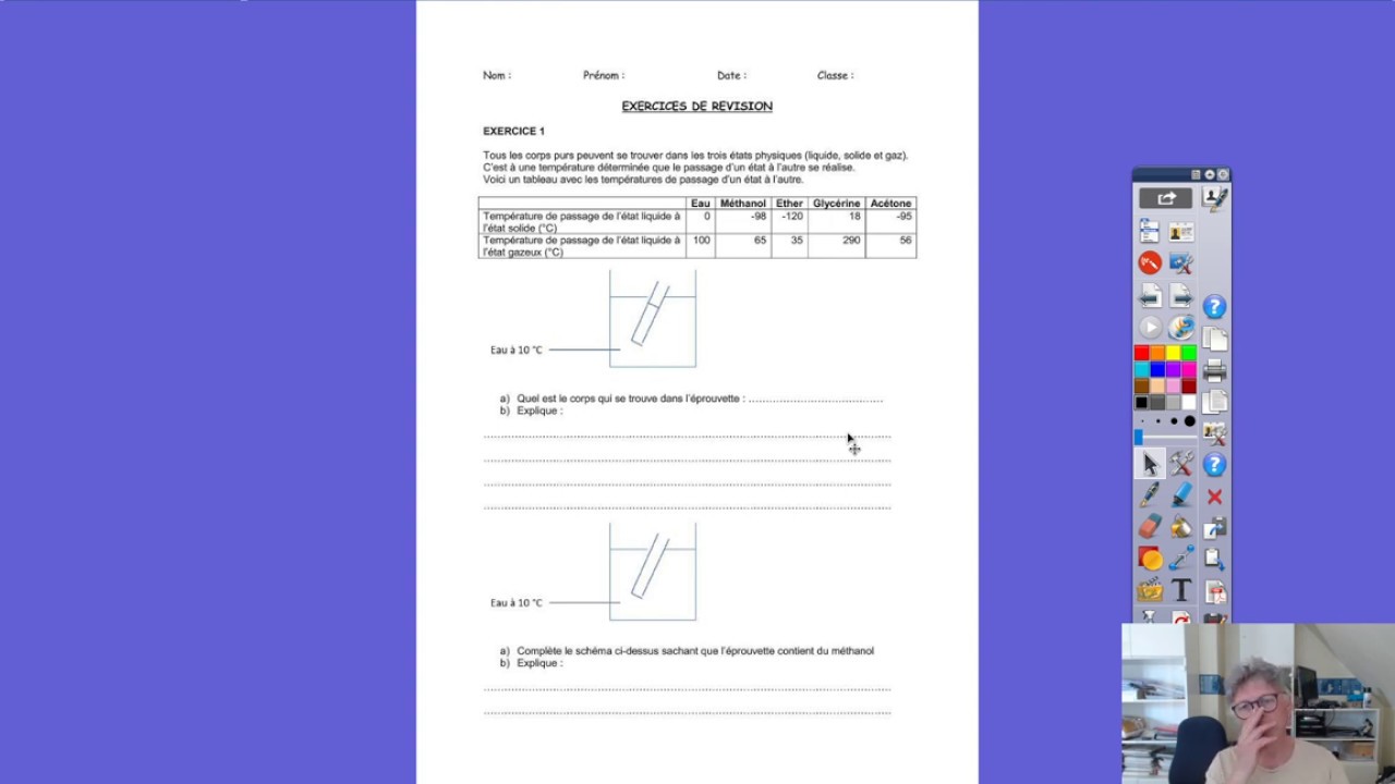Live CE1D Sciences 23/04 - la matière - YouTube
