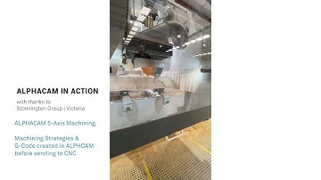 Stonnington 5-Axis Columns | ALPHACAM in Action