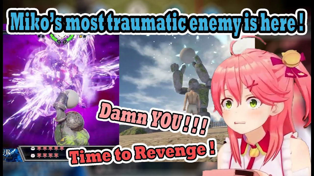 The Rock Golem that traumatized Miko is finally here to challenge her again on SOULCALIBUR VI