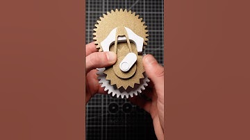 3D Printed Clockwork Fidget Enlarged