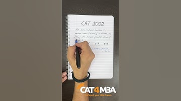🥳 Crazy Shortcut to solve CAT 2022 Quant Numbers Qs 🥳 #shorts #cat2024 #catexam #catprep #mbaprep