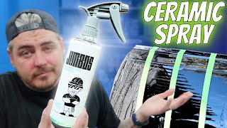 SPRAY CERAMIC WITH TRUE CERAMIC RESULTS? Testing Jimbos Hard as Shell