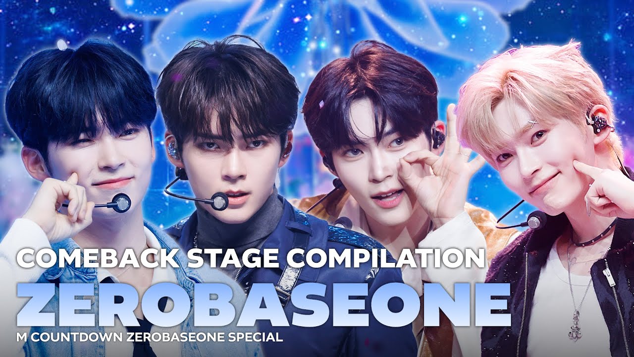♬In Bloom부터 GOOD SO BAD까지! ZEROBASEONE(제로베이스원) 컴백 기념 엠카운트다운 무대 모아보기 | ZEROBASEONE Stage Compilation