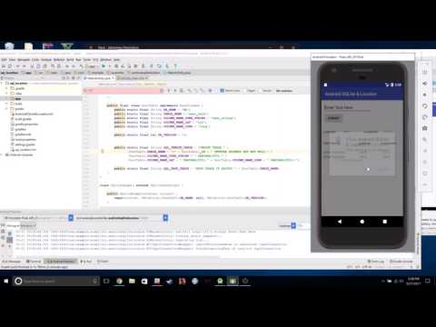 Android SQLite and Location/Permission Assignment