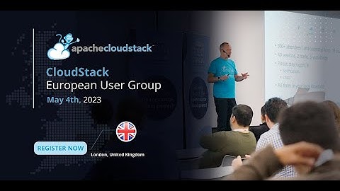 CloudStack European User Group 2023 - Live Stream