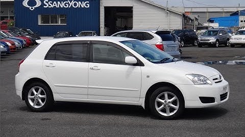 2005 Toyota Corolla Runx 1.8S 1800cc VVTI Petrol Automatic