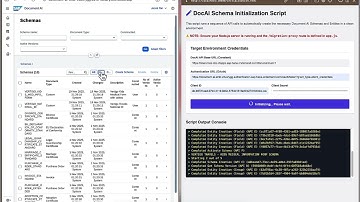 Extra: Tool to Initialise Schemas for Vertigo Travels