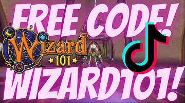 *FREE CODE* Wizard101 TikTok Celebration! 🥳🎁