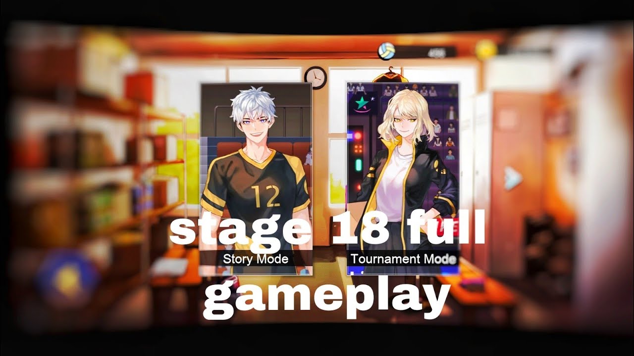 stage 18 full gameplay the spike volleyball story