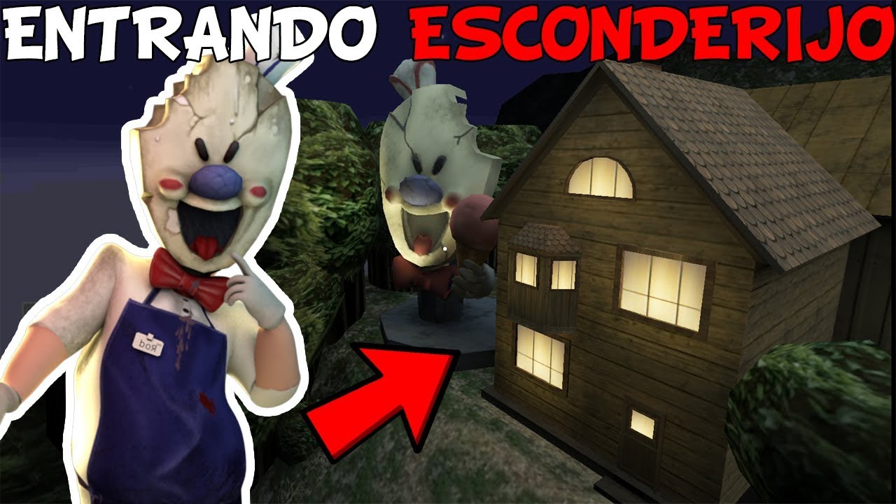 ENTRANDO NA CASA DO SORVETEIRO DO MAU COM MOD! - INCRÍVEL! - Ice Scream ( JOGO DE TERROR) 