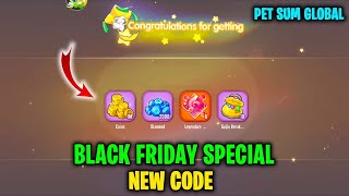 New Black Friday Special Gift Code Pet Sum Global