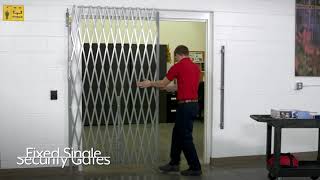 How to Install Folding Security Gates