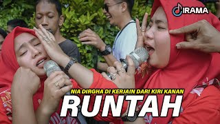 PIPI NIA DIRGHA JADI SASARAN SEMUA CUBIT KIRI CUBIT KANAN SAAT NYANYI RUNTAH BARENG IRAMA DOPANG