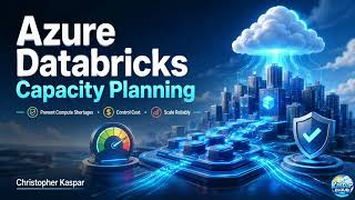 Azure Databricks Capacity Planning: Prevent Compute Shortages, Control Cost, and Scale Reliably.