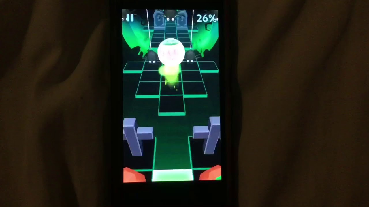 Part 65 of Rolling Sky, gameplay of Halloween Escape.