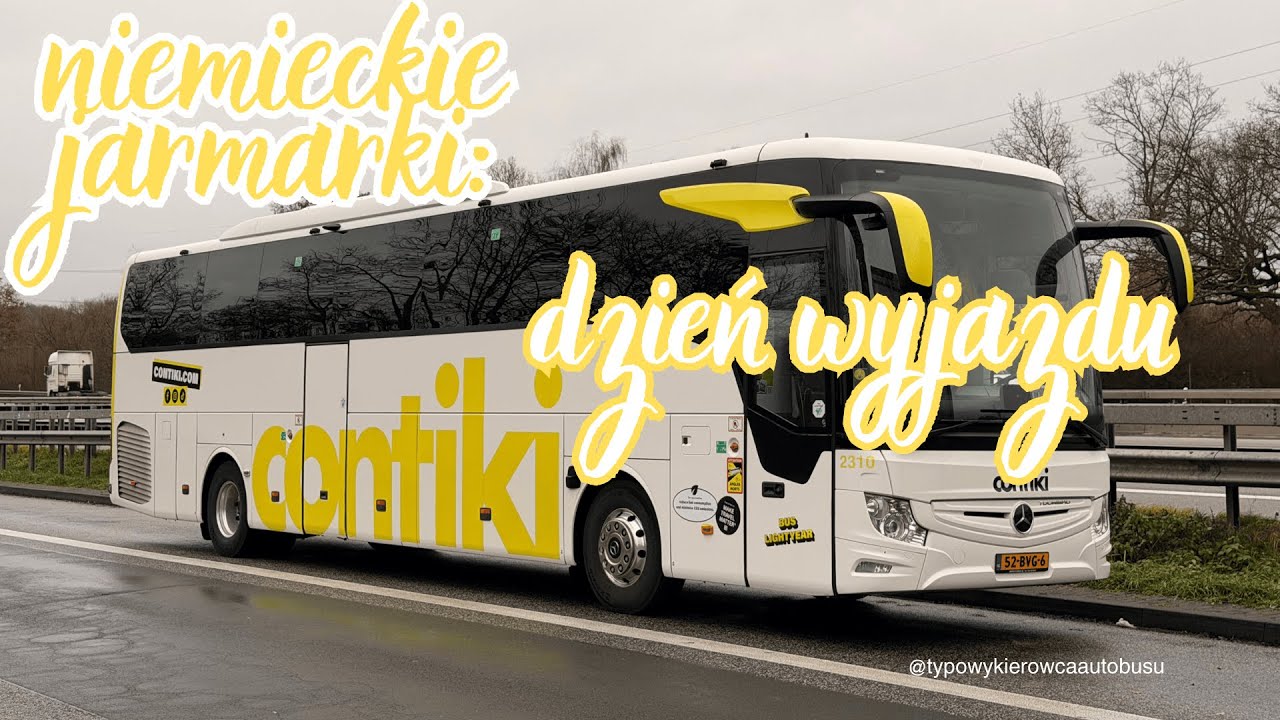 podstawienie autobusu do Frankfurtu na wycieczkę Contiki Christmas Markets + co będzie zimą