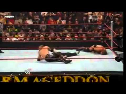 WWE Armageddon 2008 - Jeff Hardy Vs. Triple H Vs. Edge WWE Championship Part 2/3