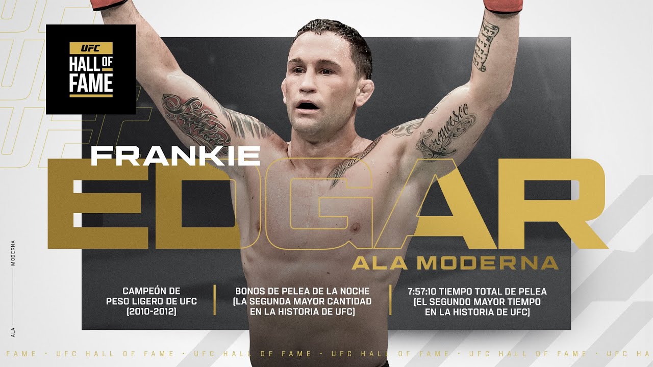 Frankie Edgar entra al Salón de la Fama del UFC