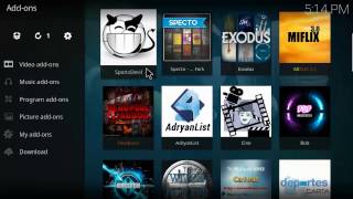 Instalando Add ons Nucleus TV