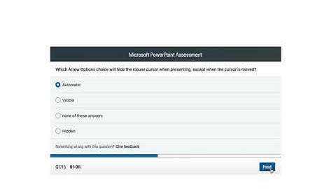 LinkedIn PowerPoint Assessment Test (with correct answers) | Part 2