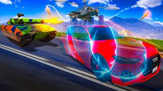 Surviving $1M Bounty with Invisible Car | GTA 5 RP