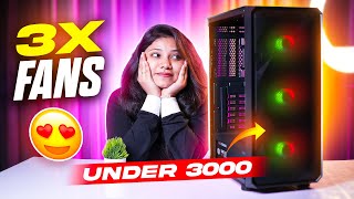 Best Gaming Cabinet under 3000 | Antec AX83 RGB ELITE Case Review  😍