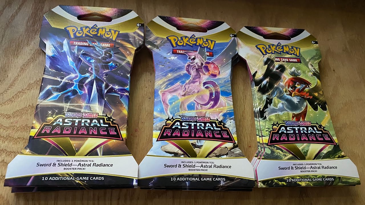 Pokémon TCG Sword & Shield-Astral Radiance Opening - YouTube