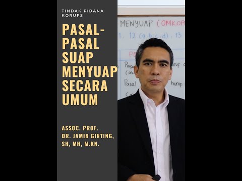 Video: Bagaimana Membuktikan Suap