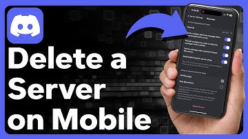 Hoe verwijder je een Discord-server op je mobiel?