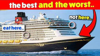 Best and Worst on Disney Cruise Ships..