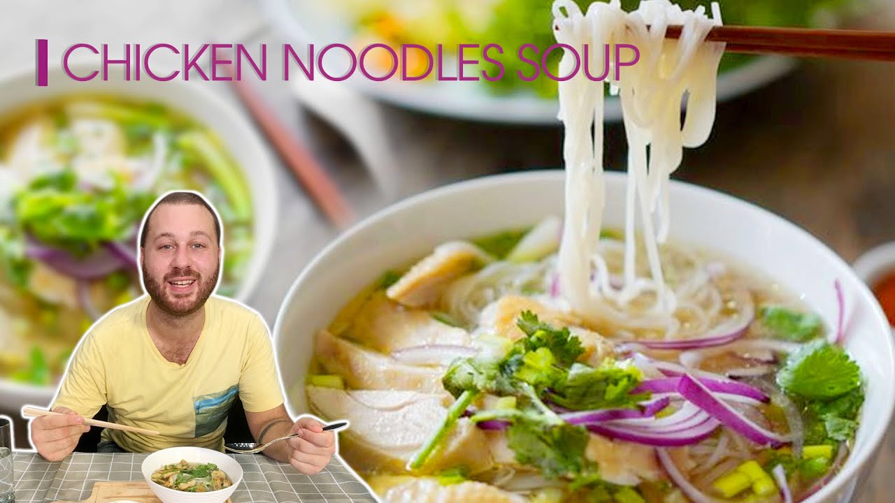 How To Make Easy Chicken Noodle Soup Recipe | Taste Show - YouTube