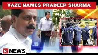 Antilia Bomb Scare: Sachin Vaze Names Pradeep Sharma In His Confession To NIA, Confirm Sources