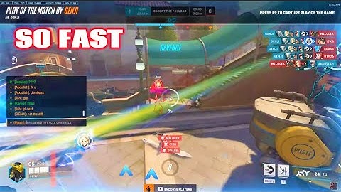 the fastest team kill genji play in overwatch 2