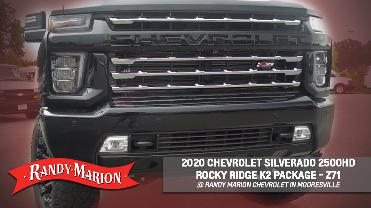 2020 Chevrolet Silverado 2500HD Rocky Ridge K2 Pkg Z71 Crew 5 in