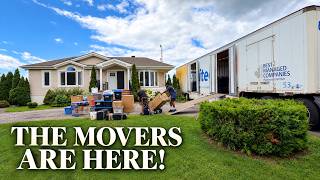 The Movers are HERE!!!! Moving Into Our New House