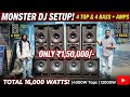 Best Dj JBL Market In Kolkata | 4 Top 4 Bass Dj Setup | 2 Top 2 Bass Setup Price | Kolkata Dj Market