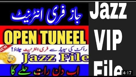 Open tunnel new file jazz.with Technical Sh 007