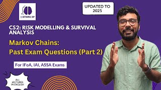 Famous CS2: Chapter 2: Markov Chains: Past Exam Questions (Part 2) Profile