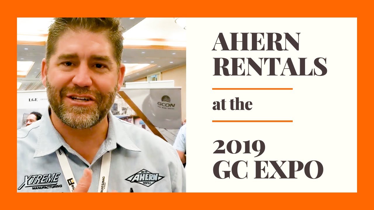 AHERN Rentals GC Expo (2019) YouTube