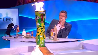 Burning Adam Hills' Prosthetic Foot - The Last Leg