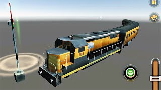 Train Simulator - Free Games - Level 16 Survive From No Background Bug
